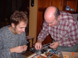 Dad and Jim making io